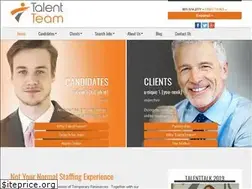 Sites similar to talentteam.com