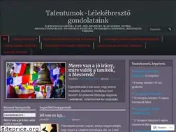 Sites similar to talentumok-lelekebredes.com