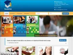 Sites similar to talentus.com.pe