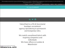 Sites similar to talentyard.co.uk