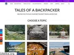 Sites similar to talesofabackpacker.com