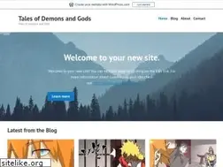 Sites similar to talesofdemonsandgodsmanhua.wordpress.com