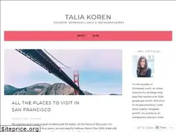Sites similar to taliakoren.com