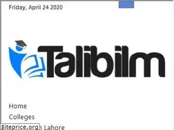 Sites similar to talibilm.pk