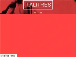 Sites similar to talitres.com