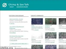 Sites similar to talk.chimpandsee.org