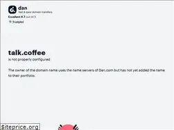 Sites similar to talk.coffee