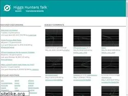 Sites similar to talk.higgshunters.org