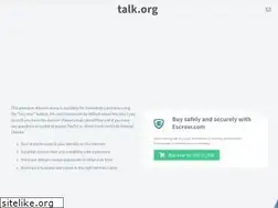 Sites similar to talk.org