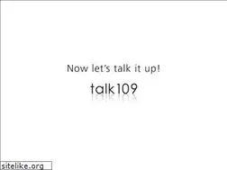 Sites similar to talk109.co.jp