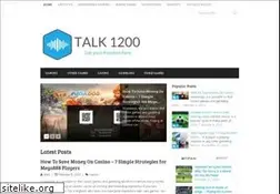 Sites similar to talk1200.com