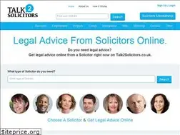 Sites similar to talk2solicitors.co.uk