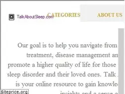 Sites similar to talkaboutsleep.com