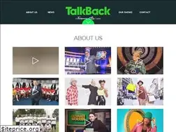 Sites similar to talkbackproductions.tv