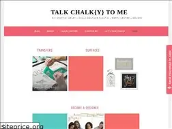 Sites similar to talkchalkytome.com