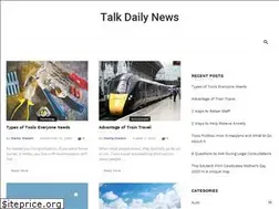Sites similar to talkdailynews.com