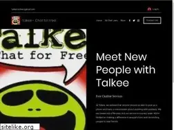Sites similar to talkee.com