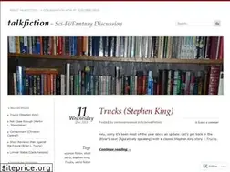 Sites similar to talkfiction.wordpress.com