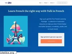 Sites similar to talkinfrench.com