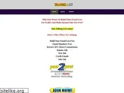 Sites similar to talking-list.com