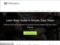 Sites similar to talkingbass.net