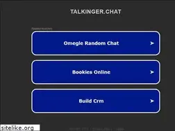 Sites similar to talkinger.chat