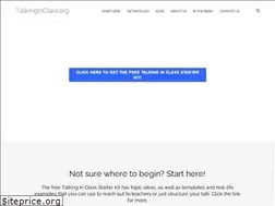 Sites similar to talkinginclass.org