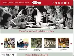 Sites similar to talkingoffood.com