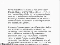 Sites similar to talkingpeace.events