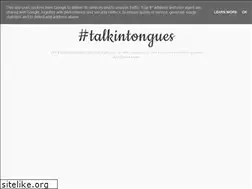 Sites similar to talkintongues.com