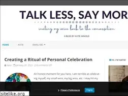 Sites similar to talkless-saymore.com