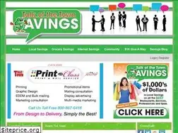 Sites similar to talkofthetownsavings.com