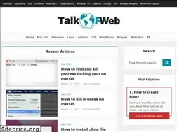 Sites similar to talkofweb.com