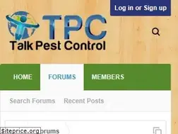 Sites similar to talkpestcontrol.com