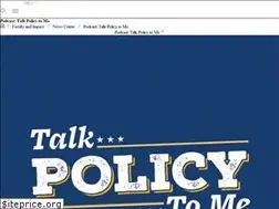 Sites similar to talkpolicytome.org