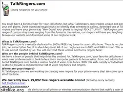 Sites similar to talkringers.com