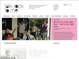 Sites similar to talkrocktome.com