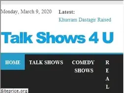 Sites similar to talkshows4u.com