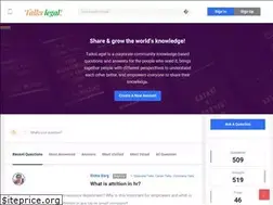 Sites similar to talkslegal.com
