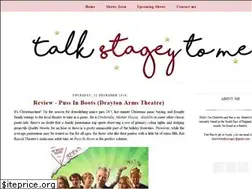 Sites similar to talkstageytome.co.uk
