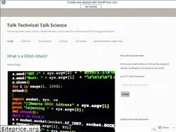 Sites similar to talktechnical21.wordpress.com