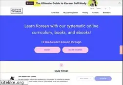 Sites similar to talktomeinkorean.com