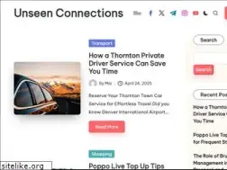 Sites similar to talktostrangersblog.com