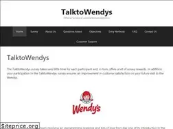Sites similar to talktowendys.ltd