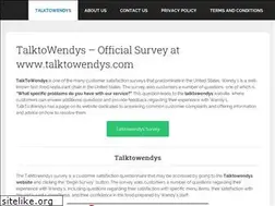 Sites similar to talktowendys.online