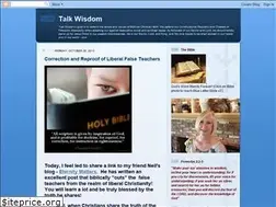 Sites similar to talkwisdom.blogspot.com