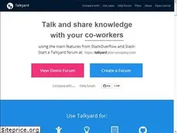 Sites similar to talkyard.io