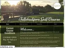 Sites similar to tallebudgeragolfcourse.com.au