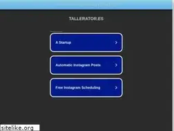 Sites similar to tallerator.es