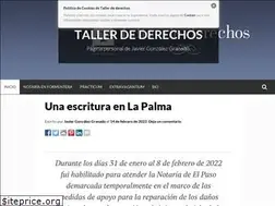 Sites similar to tallerdederechos.com